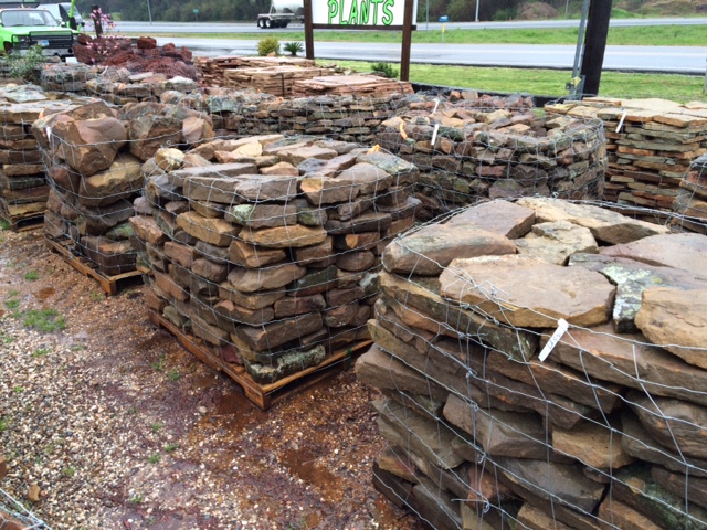 flat rocks for landscaping